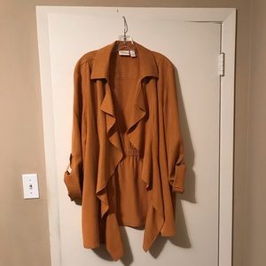 Chico’s Sueded Drap Jacket